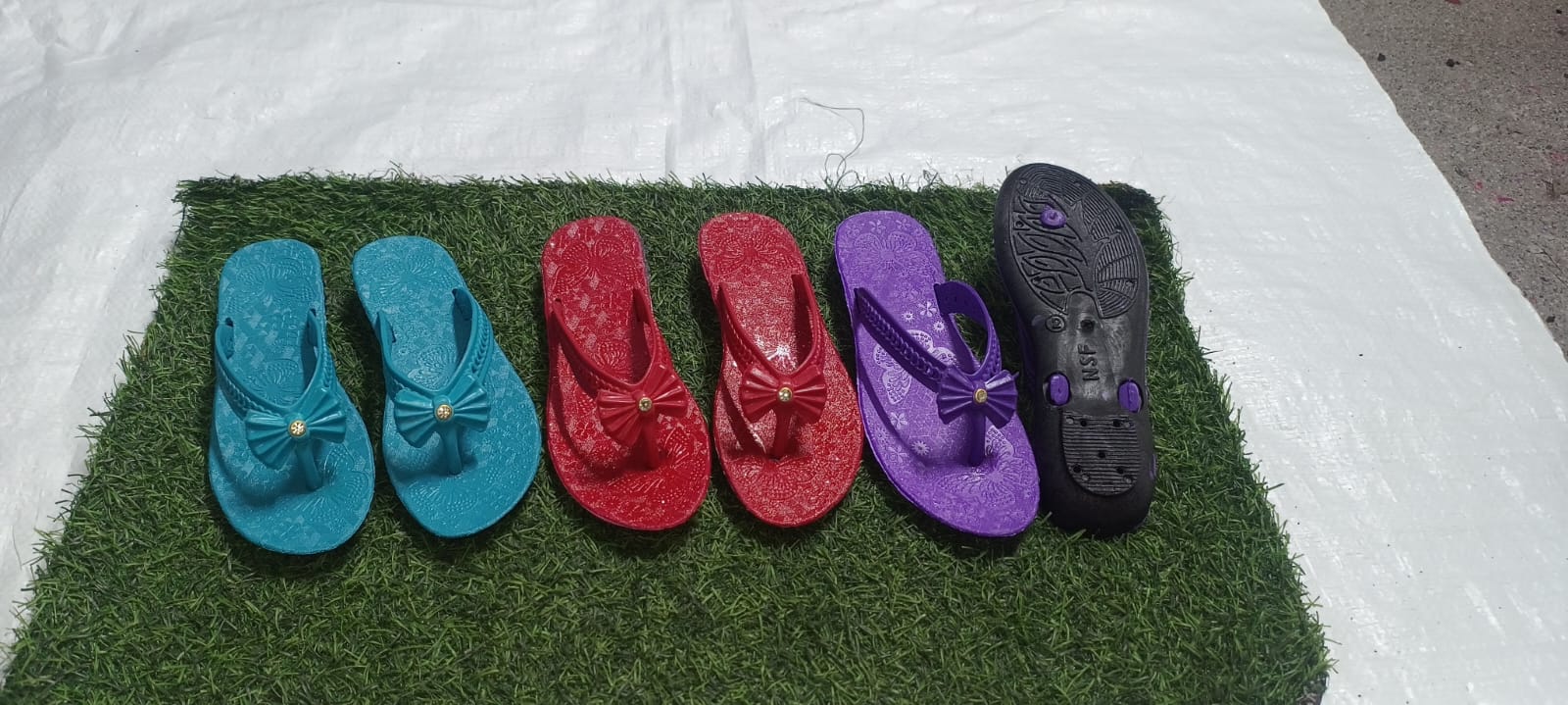 PVC Soles - 100% Recycled Materials